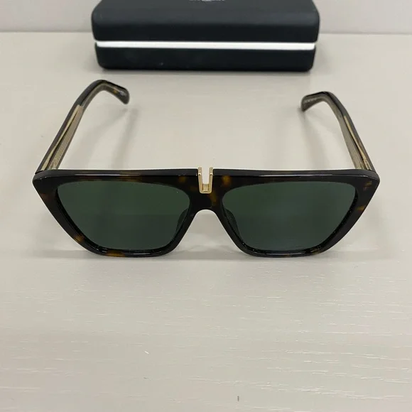 Givenchy Tortoiseshell Square Frame Sunglasses - Picture 6 of 6